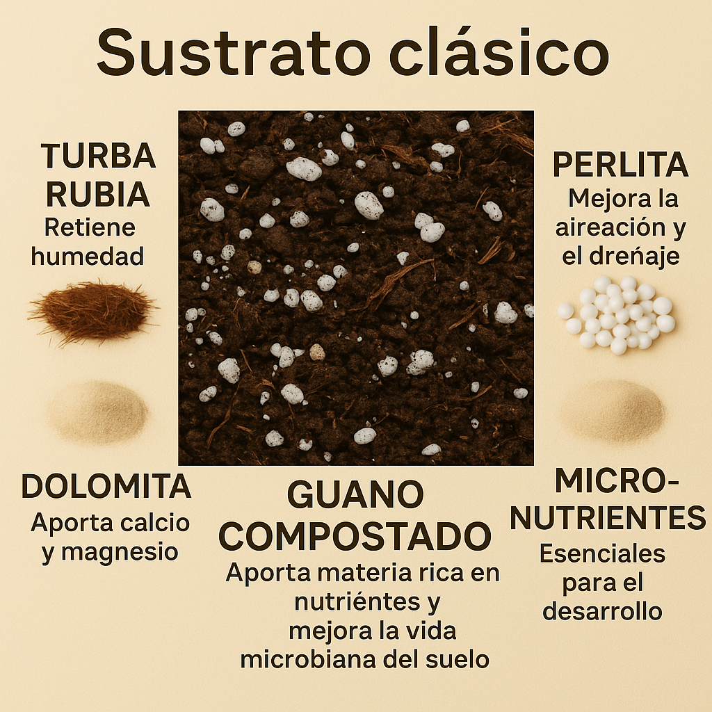 Sustrato orgánico para macetas: Nutre y fortalece tus plantas + 2 EBOOKS DE REGALO!